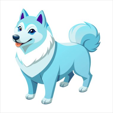 Dinamik samobil köpek vektörünün 3D görüntülenmesi