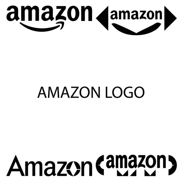3 boyutlu güzel ve gerçekçi Amazon logosu