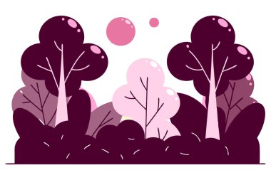 Her çiçek hafifçe yüzen yumuşak bir balon gibi şişmiş görünüyor.