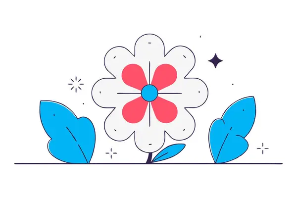 Yuvarlak çiçekler, her yaprağın birbirine dikilmiş farklı bir yama gibi olduğu yerde.