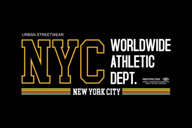 Estetik sokak giyimi vektör grafik tasarımı