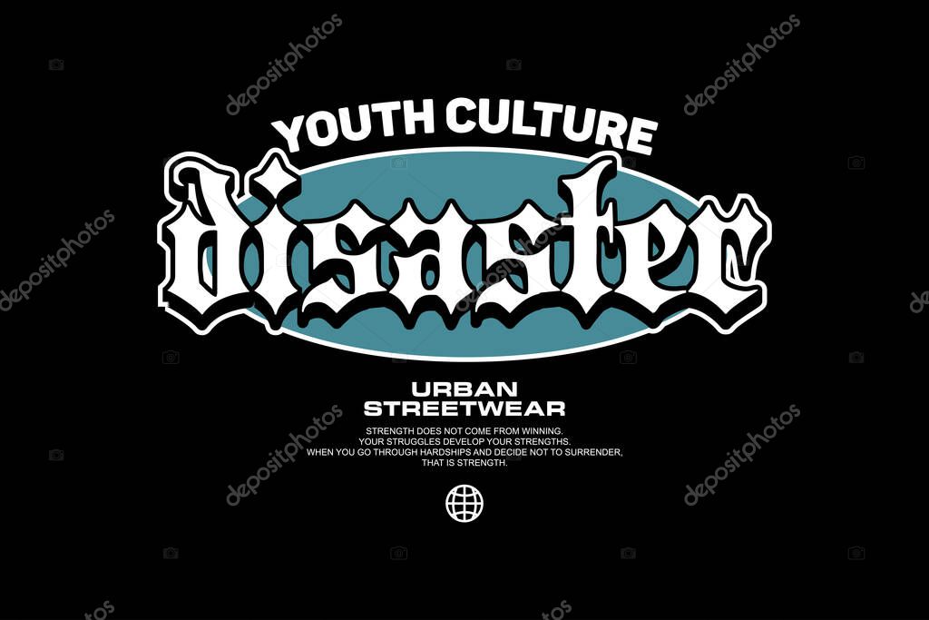 Streetwear Aesthetic vector graphic design