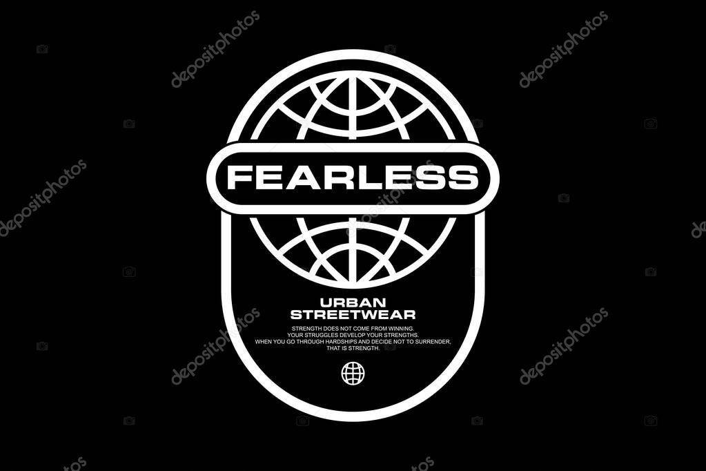 Streetwear Aesthetic vector graphic design
