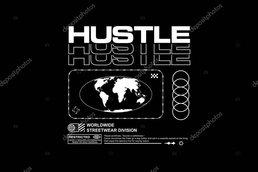 Streetwear Aesthetic vector graphic design