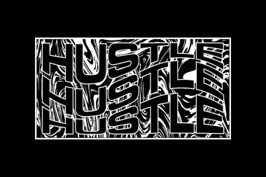 El çizimi tipografi posteri