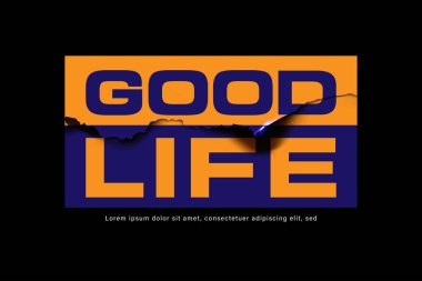 Yaratıcı sokak giyimi konsepti vektör grafik tasarım şablonları