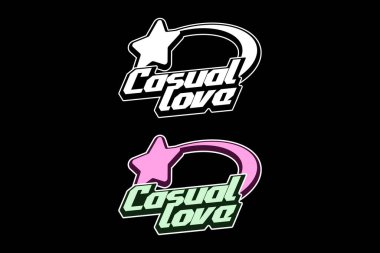 Y2k Vintage logo sokak giyimi grafik tasarımı