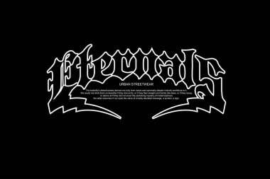 Sokak tasarımı grafik tişört şablonları