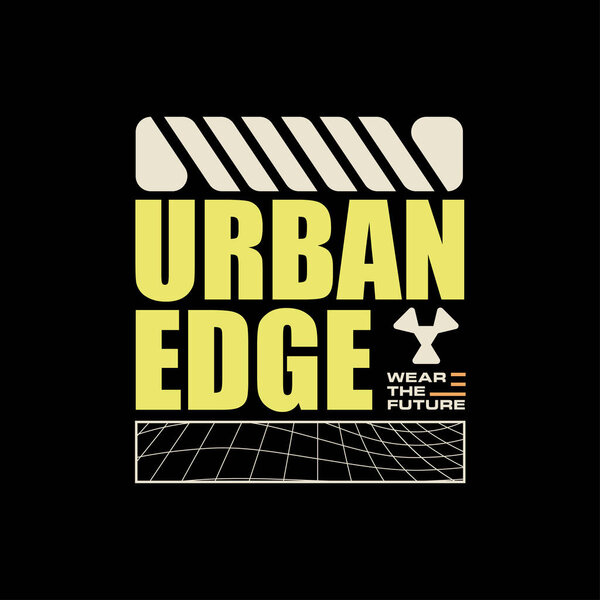 Graphic tee urban streetwear concept vector design templates