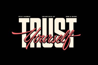 Yaratıcı sokak giyimi konsept vektör grafik tasarımı