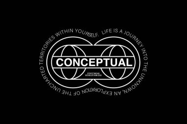 Gelecekçi sokak giyimi siber punk arayüz elemanı teknoloji grafik vektör tasarım şablonu