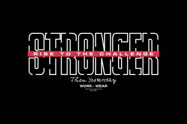 Sokak giysisi tipografi grafik tasarımı, estetik alıntılar, basılabilir şablon