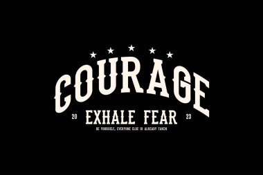 Sokak giysisi tipografi grafik tasarımı, estetik alıntılar, basılabilir şablon