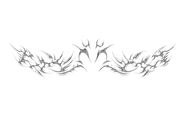 Soyut neo kabile krom elementi