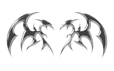 Soyut neo kabile krom elementi