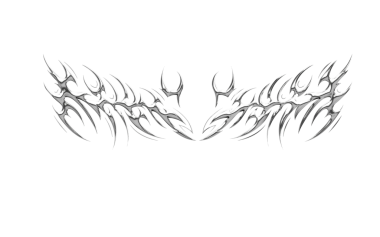 Soyut neo kabile krom elementi