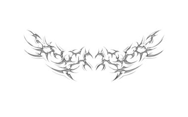 Soyut neo kabile krom elementi