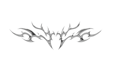 Soyut neo kabile krom elementi