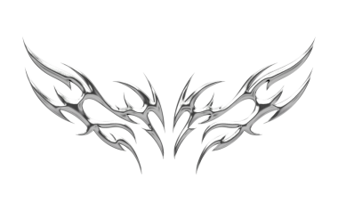 Soyut neo kabile krom elementi