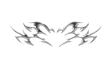 Soyut neo kabile krom elementi