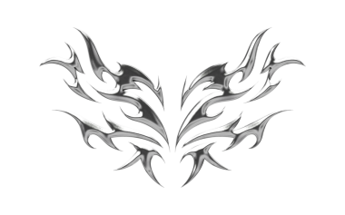 Soyut neo kabile krom elementi