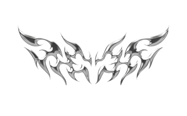 Soyut neo kabile krom elementi