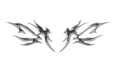 Soyut neo kabile krom elementi