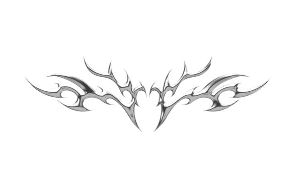 Soyut neo kabile krom elementi