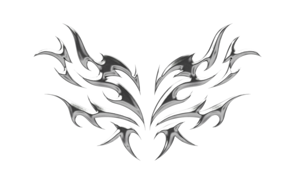 Soyut neo kabile krom elementi