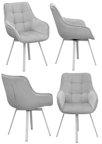 Stuhl Für Hause Oder Café Element Des Innenraums Isoliert Vom — Stockfoto