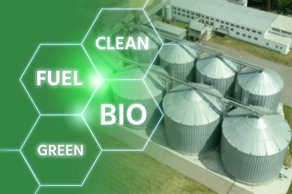 stock image Carbon neutral bio fuel decarbonization concept