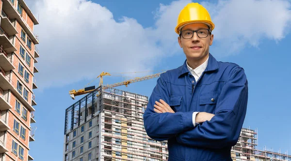 Engineer Background Building Construction —  Fotos de Stock