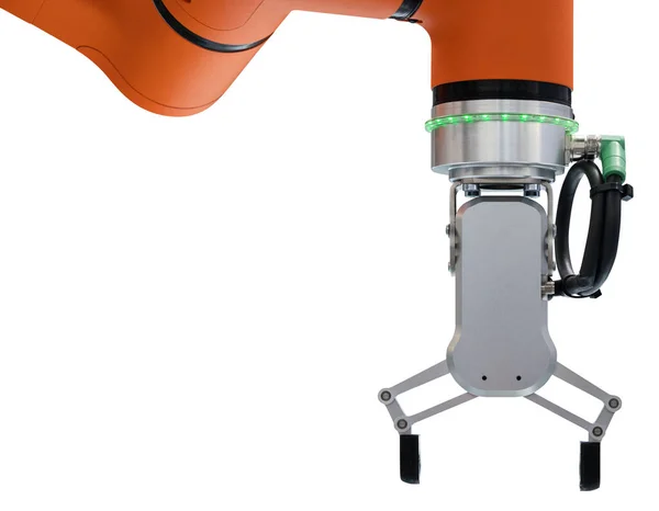 Brazo Robótico Aislado Robot Colaboración — Foto de Stock