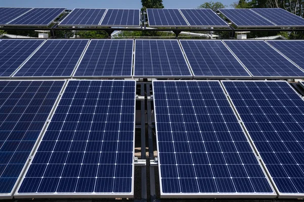 Mobile Solar Energy Power Station Renewable Energy Sustainable Development — Stock Photo, Image