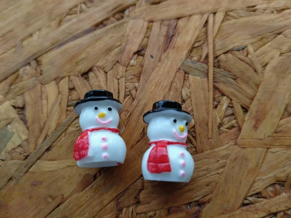 Рождественское Украшение Снеговиком — стоковое фото
