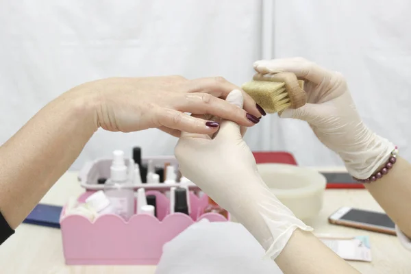 hand care at the beauty center