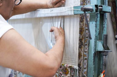 Fuarda halı dokuma atölyesi düzenlendi