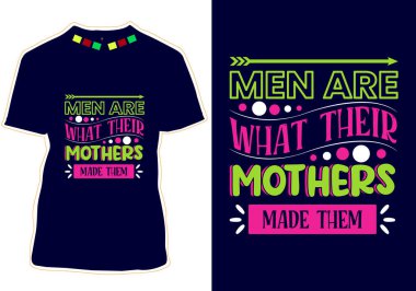 Mutlu Anneler Günü Tişört Tasarımı