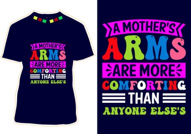 Mutlu Anneler Günü Tişört Tasarımı