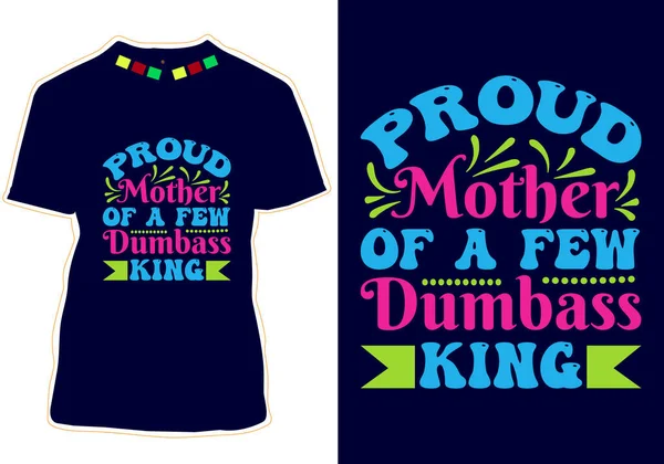 Happy Mothers Day Shirt Design — Stockvektor