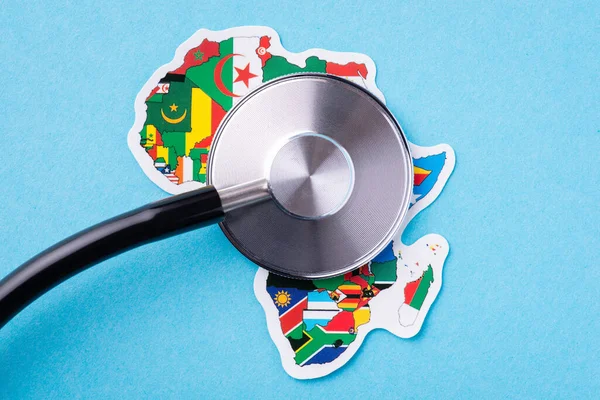 Medical examination in Africa\'s countries. State of medicine in developing African countries