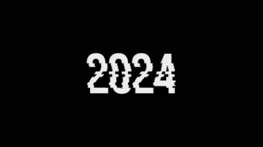 2024 'ten 2025' e kadar efekt arızası ve arka plan siyah ekranı olan minimalist