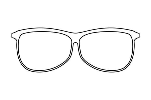 Sonnenbrillen Ikone Design Vektor Flach Moderne Isolierte Illustration — Stockvektor