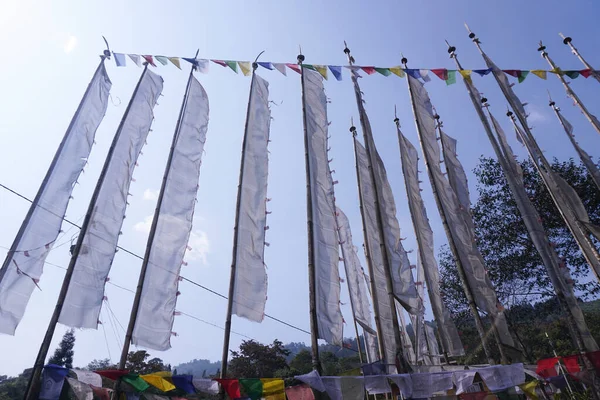 Often you must have seen colourful flag at leh Ladakh and Buddhists monasteries. This flag are called Tibetan prayer flag or Tibetan flag.