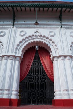 Kolkata Eski Baskın Zamindar Stok Evi Görüntüsü.