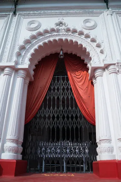 Kolkata Eski Baskın Zamindar Stok Evi Görüntüsü.