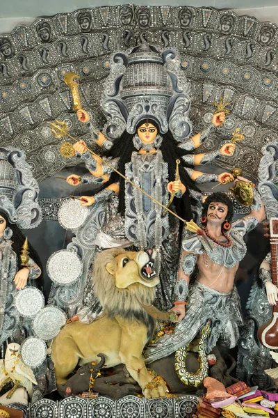 Durga Puja Festival Más Grande India Bengala Occidental Esta Puja — Foto de Stock