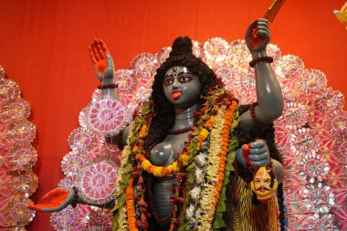 Diwali, Hindistan 'ın en büyük festivallerinden biri olan Kali' ye bu festivalde tapılıyor..