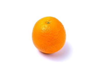 An orange isolated on white background. An Orange fruits.