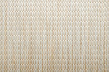 Bej kumaş arka plan. Kalıplı tıknaz bir kumaş..